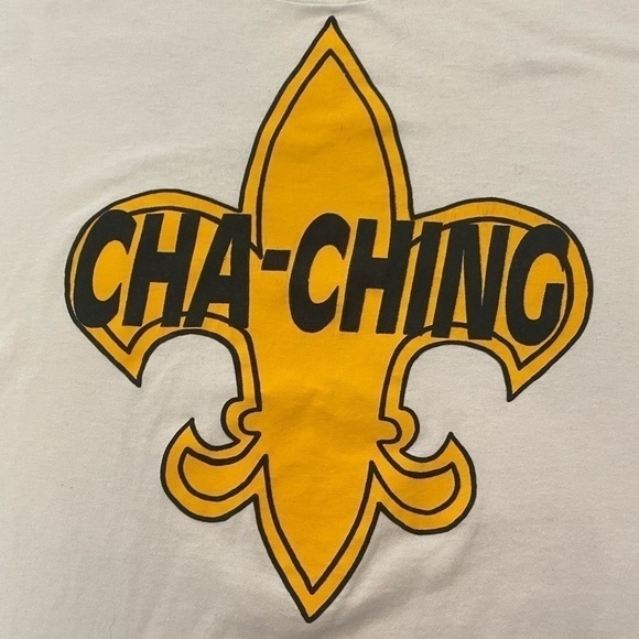 SCREEN STARS Vintage 1991 Saints “Cha-Ching” Tee - Picture 4 of 6
